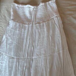 Love Tree White Maxi Skirt